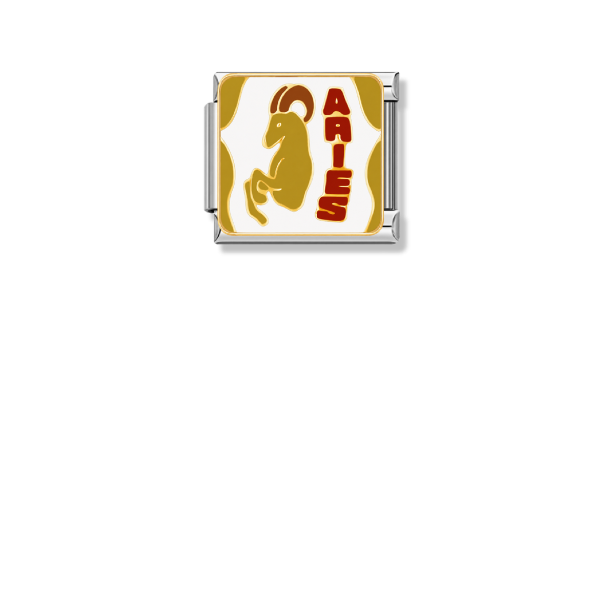 Aries – silver Italian charm by Italycharm