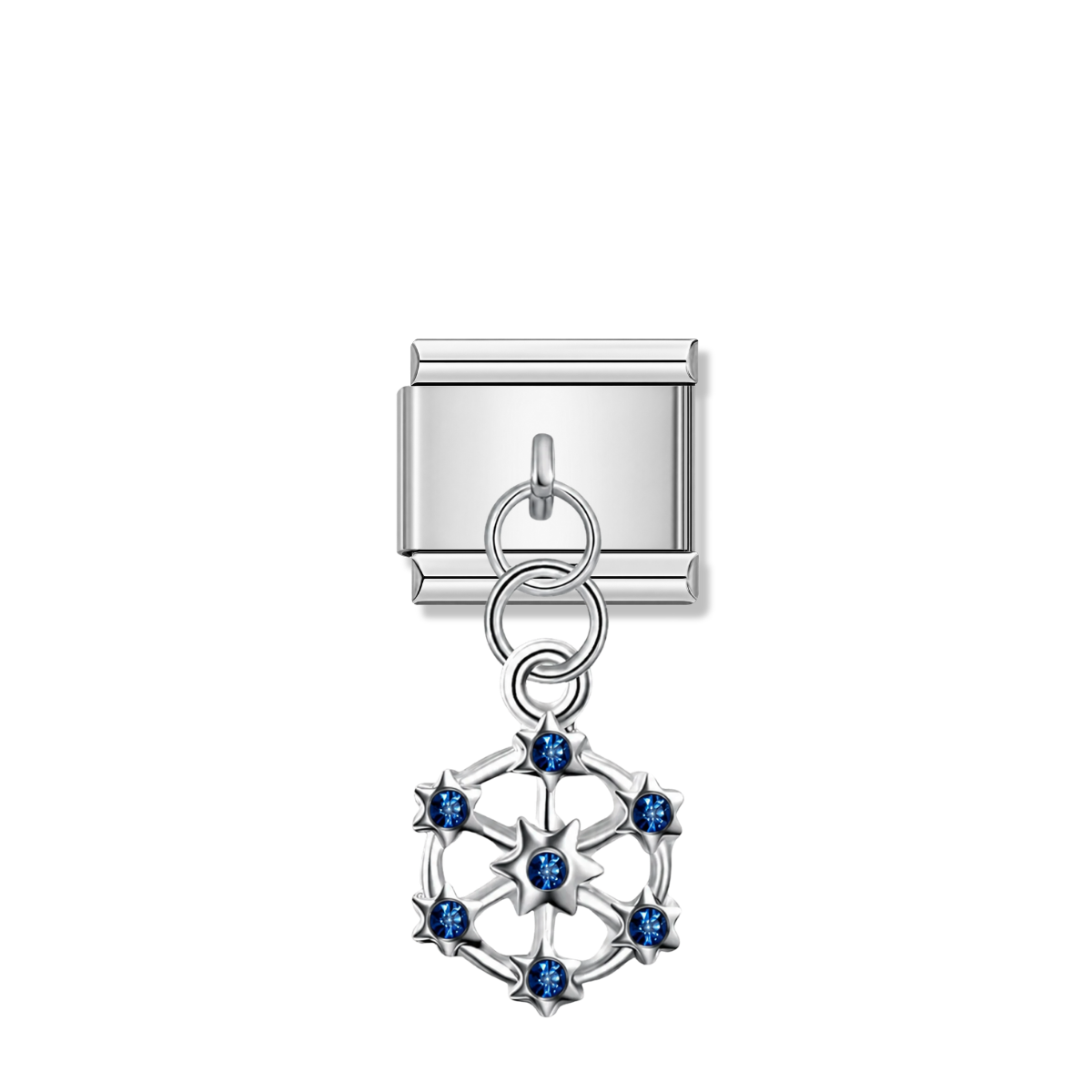 Celestial Harmony – silver Italian pendant charm by Italycharm