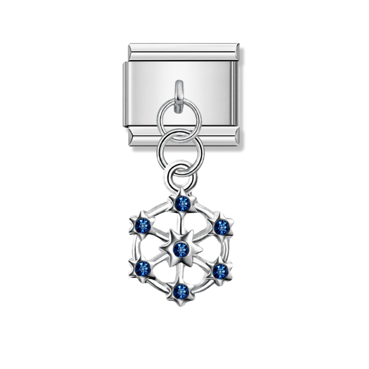 Celestial Harmony – silver Italian pendant charm by Italycharm