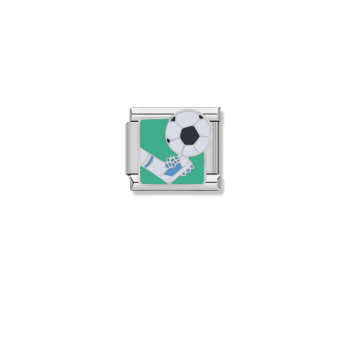 Kicking Soccer Ball - Silver Charm