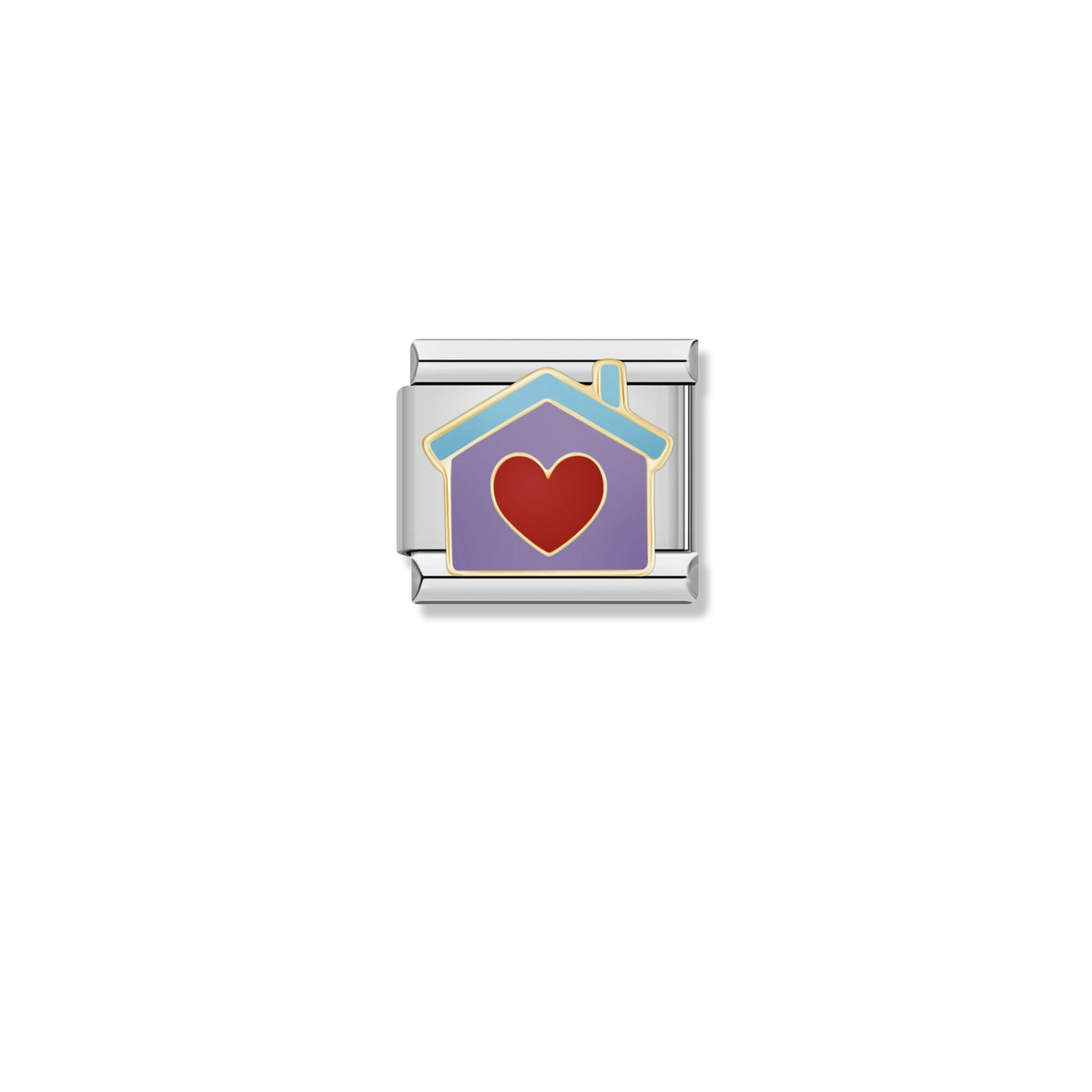 Sweet Home Heart - Silver Charm