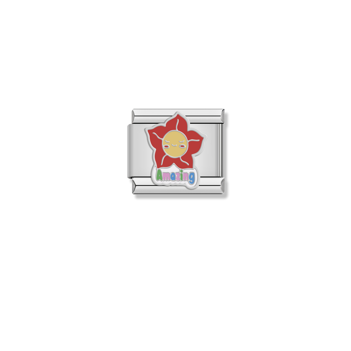 Amazing Flower Sun - Silver Charm