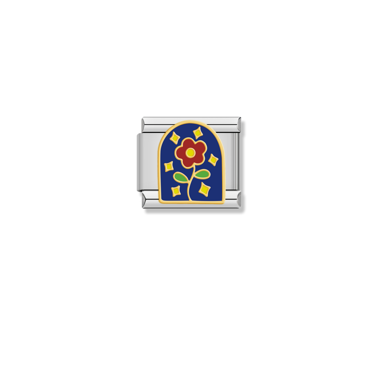 Starry Blooming Flower - Silver Charm