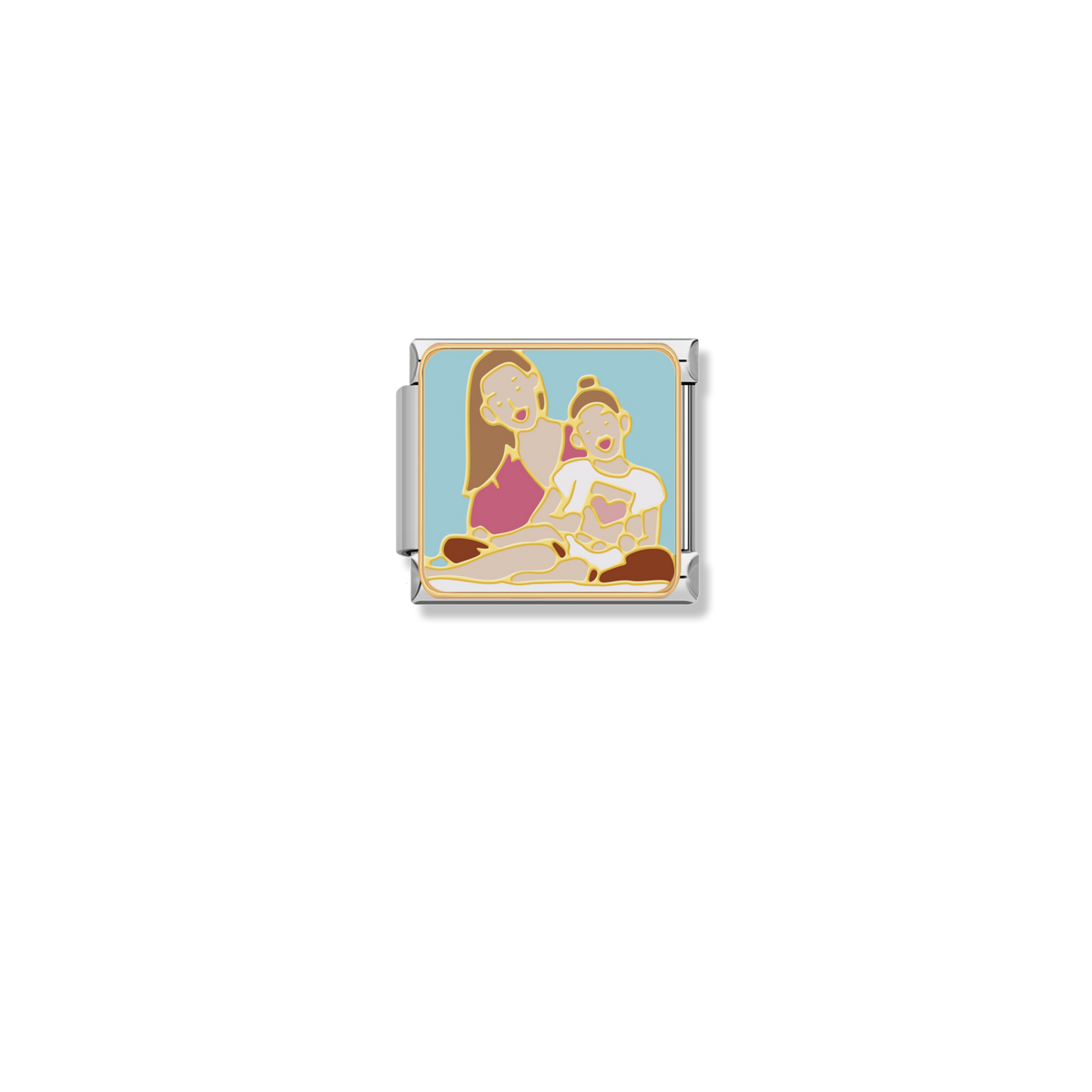 Mother Daughter Joy - Silver Charm