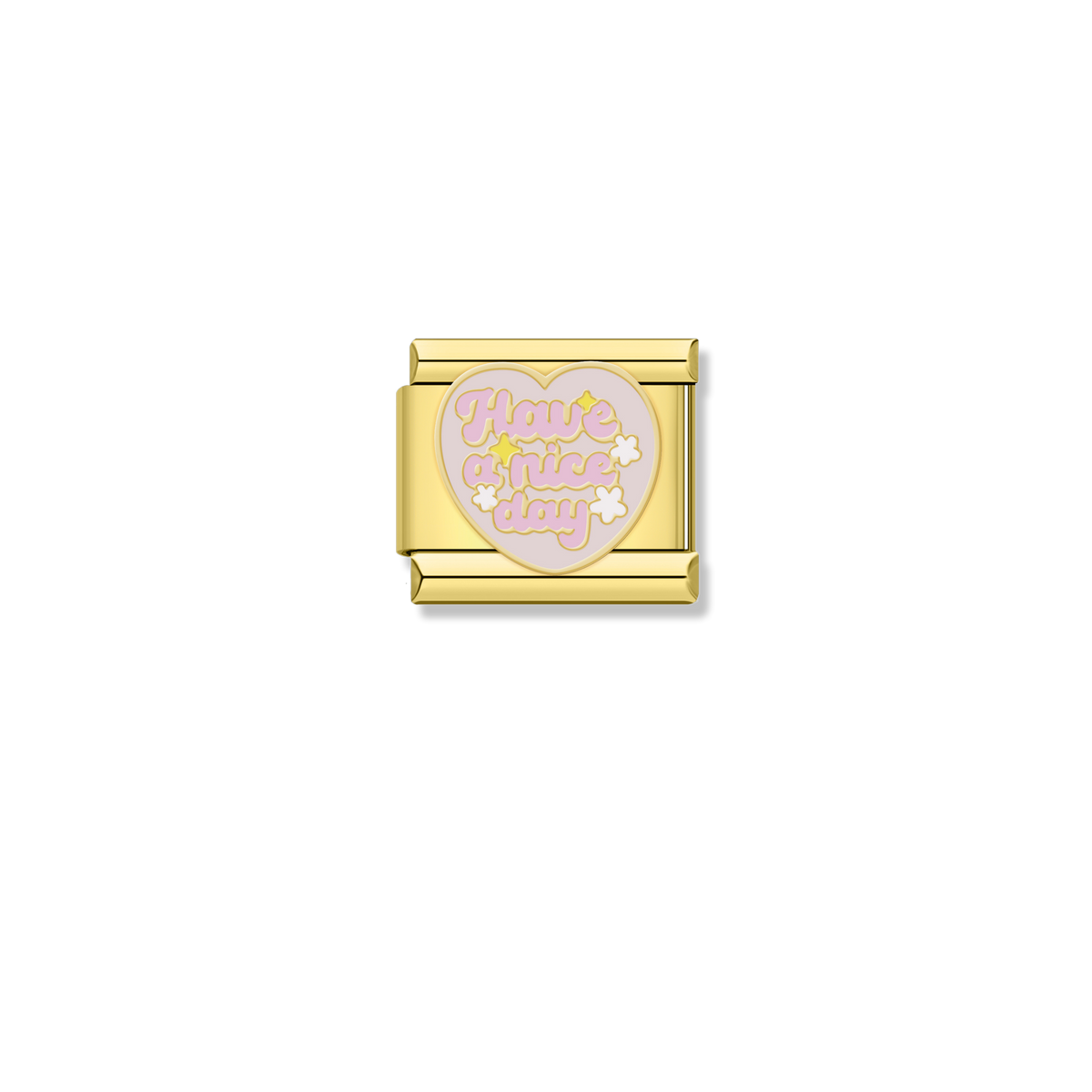 Have A Nice Day - Gold Charm