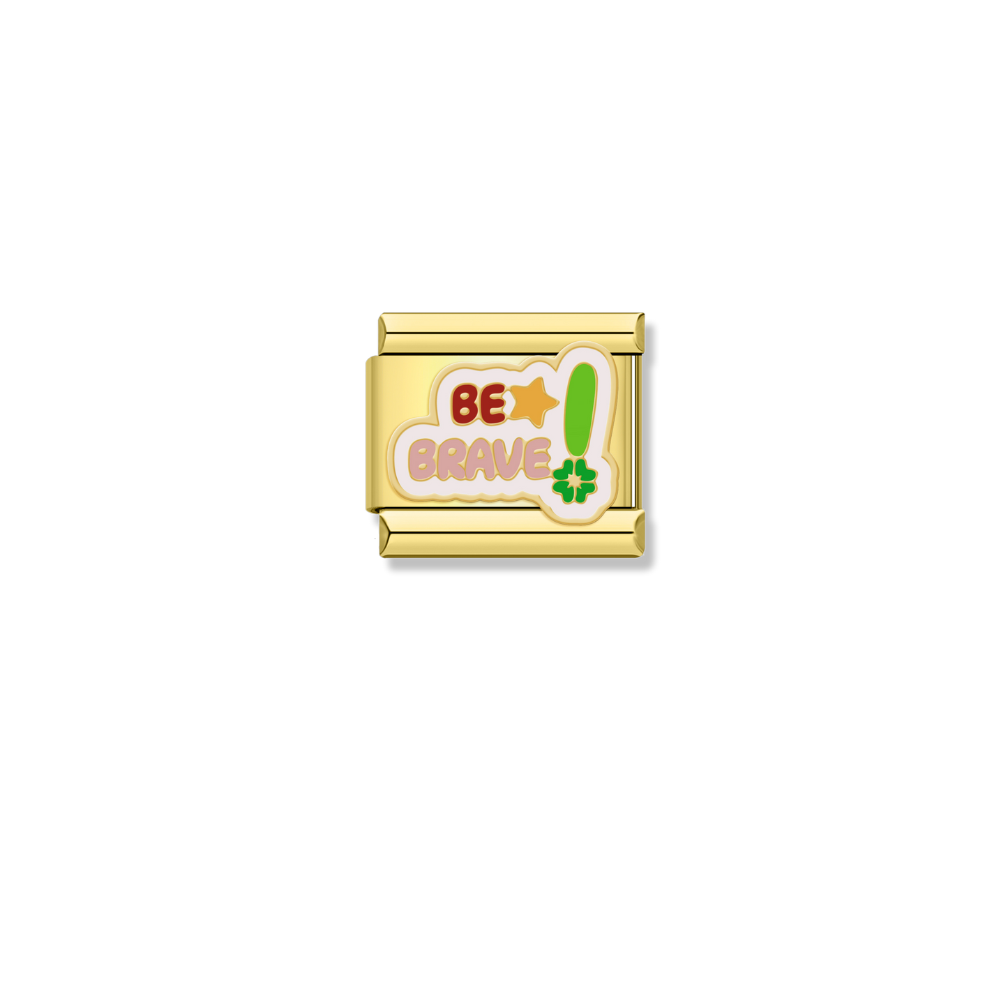 Be Brave - Gold Charm