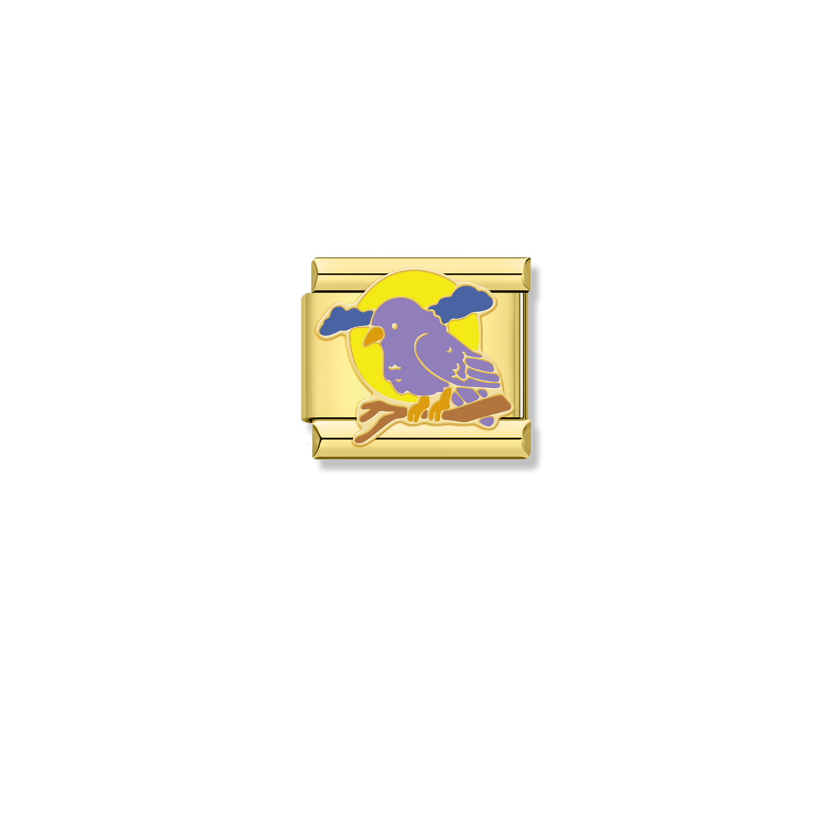 Little Bird Sunrise - Gold Charm