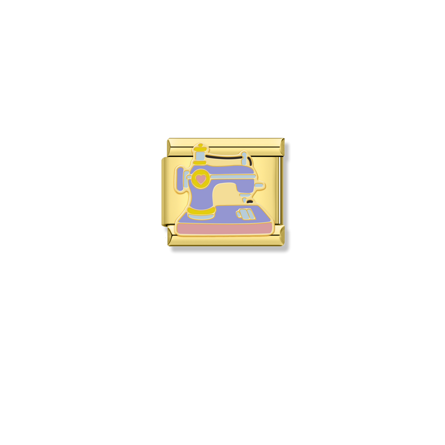 Vintage Sewing Machine - Gold Charm
