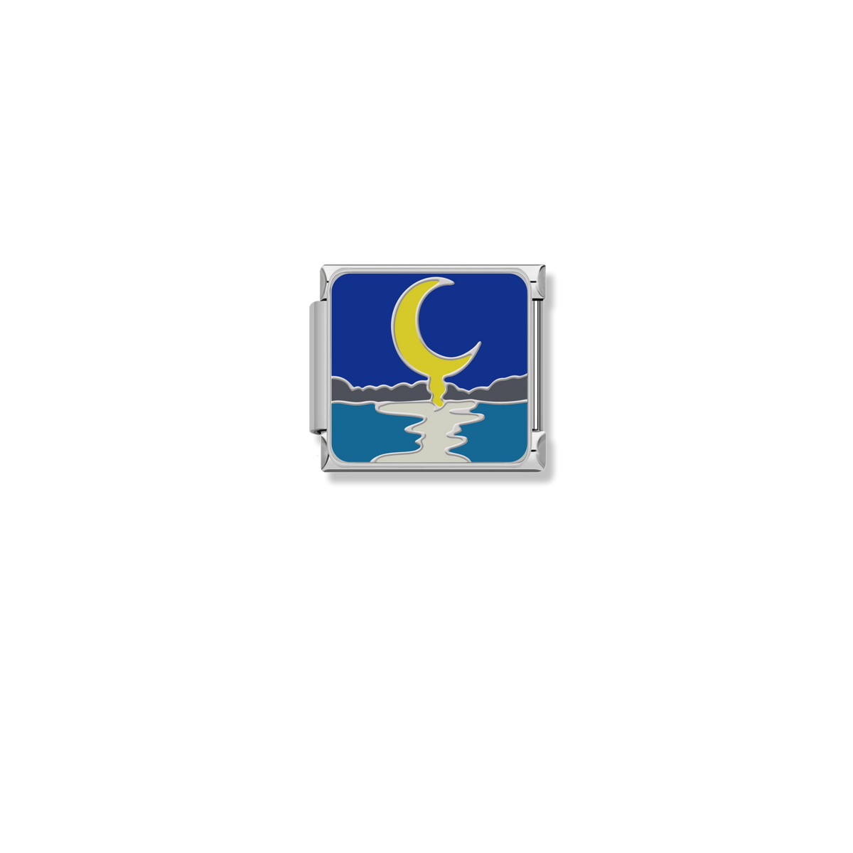 Crescent Moon Sea - Silver Charm