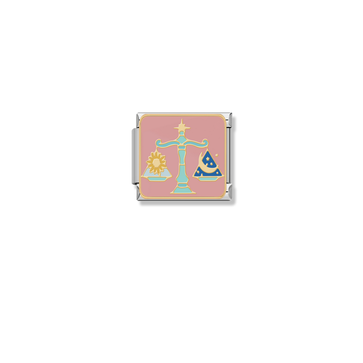 Libra Zodiac Scales - Gold Charm