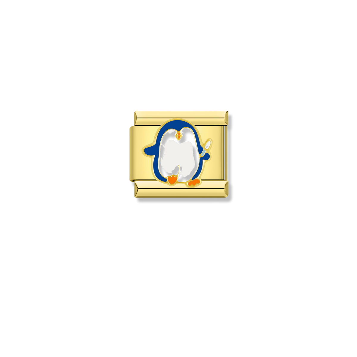 Peace Penguin - Gold Charm
