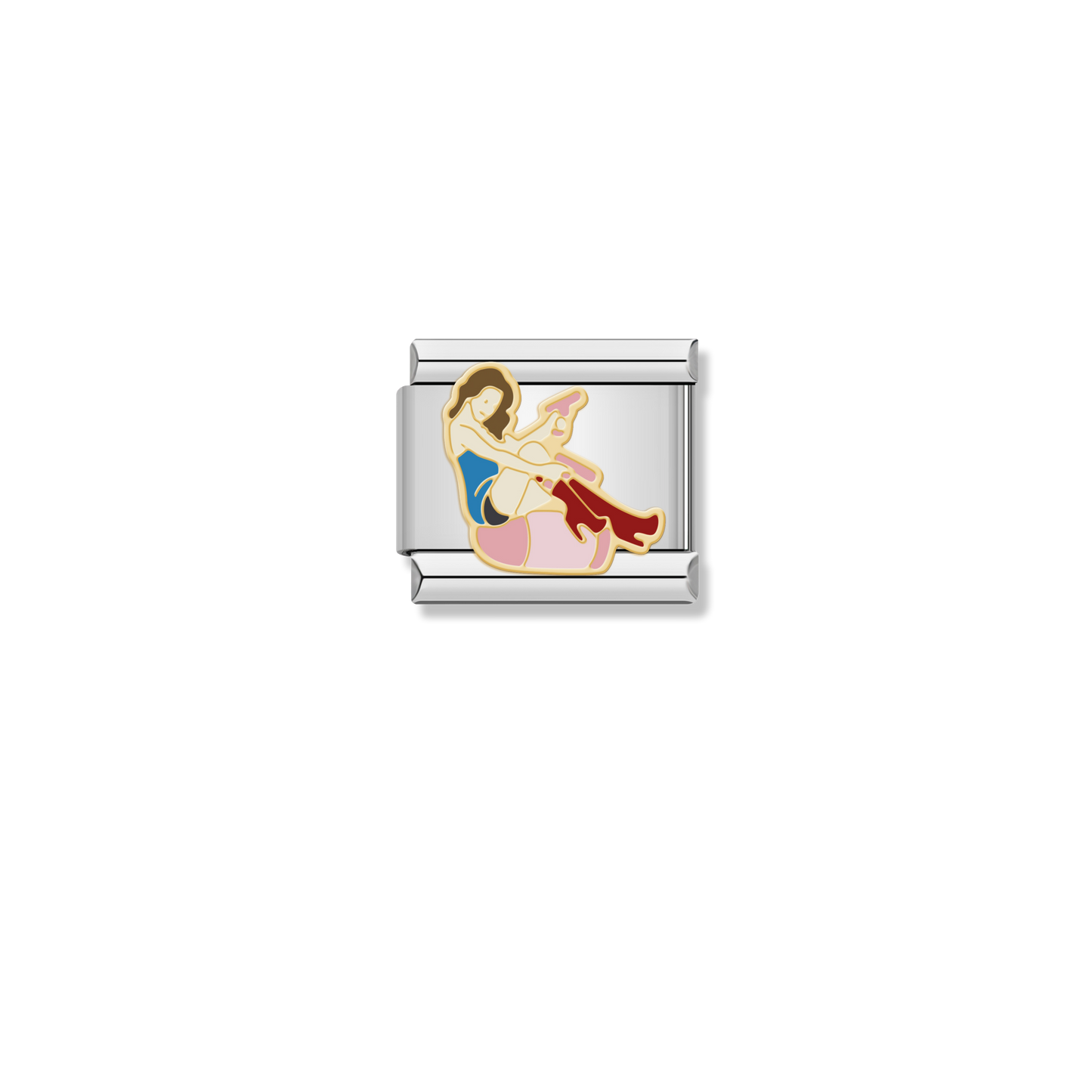 Girl In Red Boots - Silver Charm