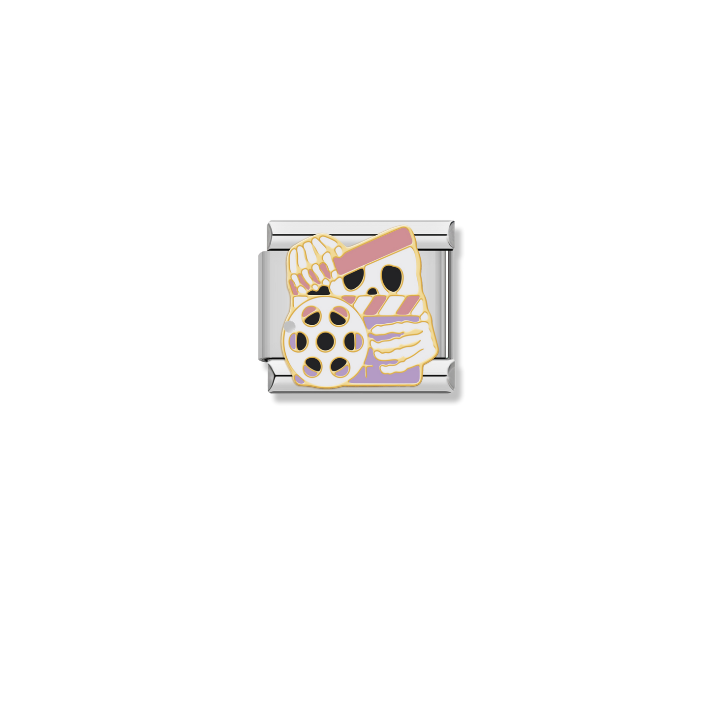 Skeleton Film Maker - Silver Charm