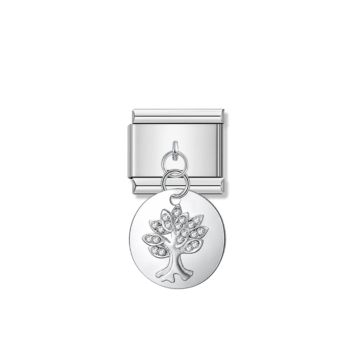 Tree of Radiance – silver Italian pendant charm by Italycharm