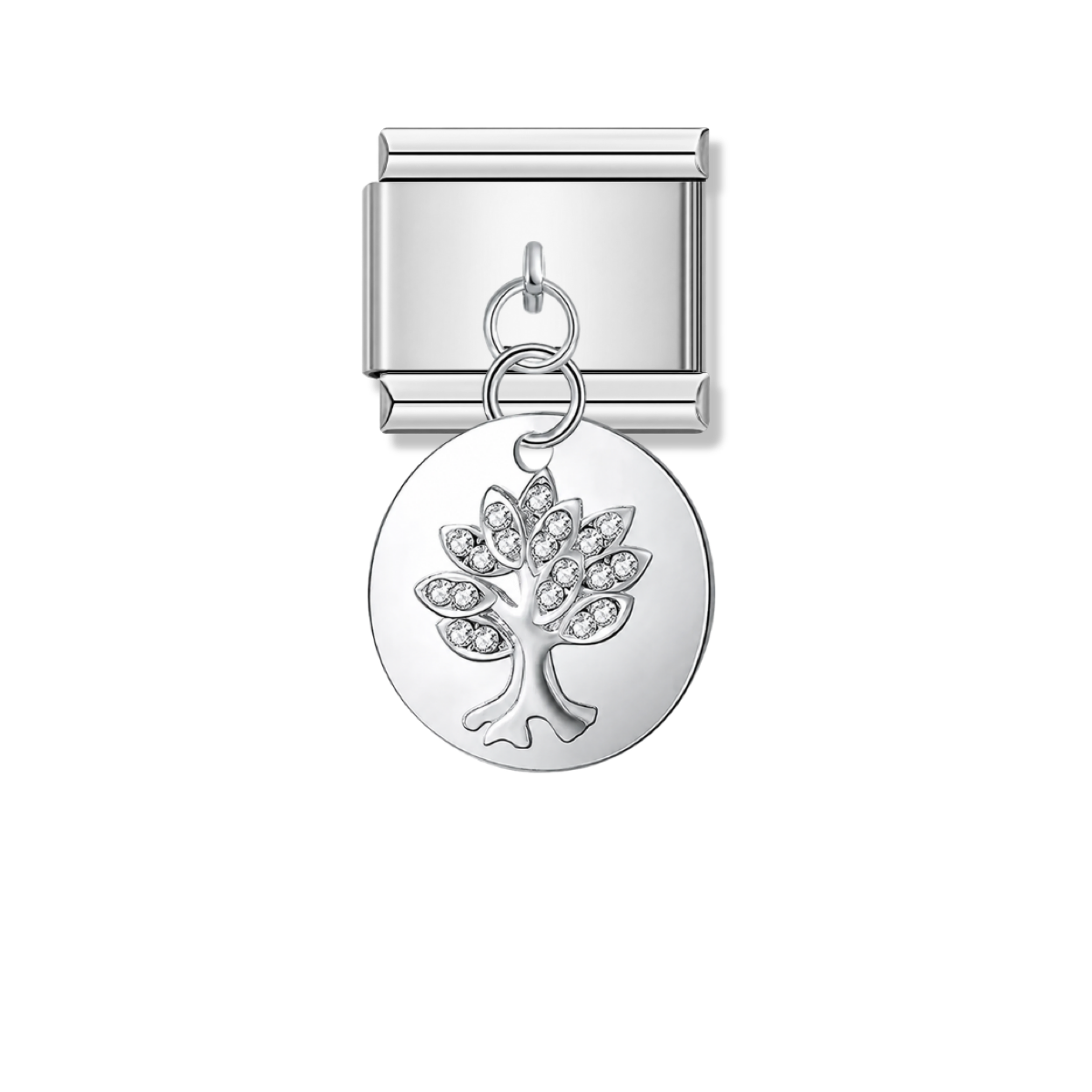 Tree of Radiance – silver Italian pendant charm by Italycharm