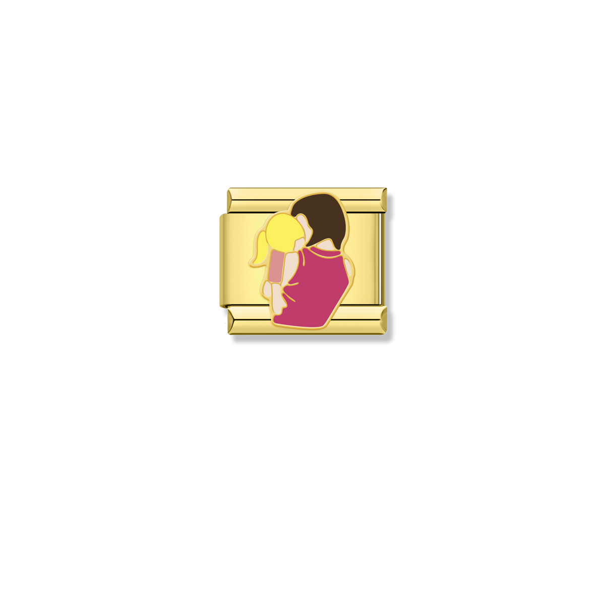Mother And Child - Gold Charm