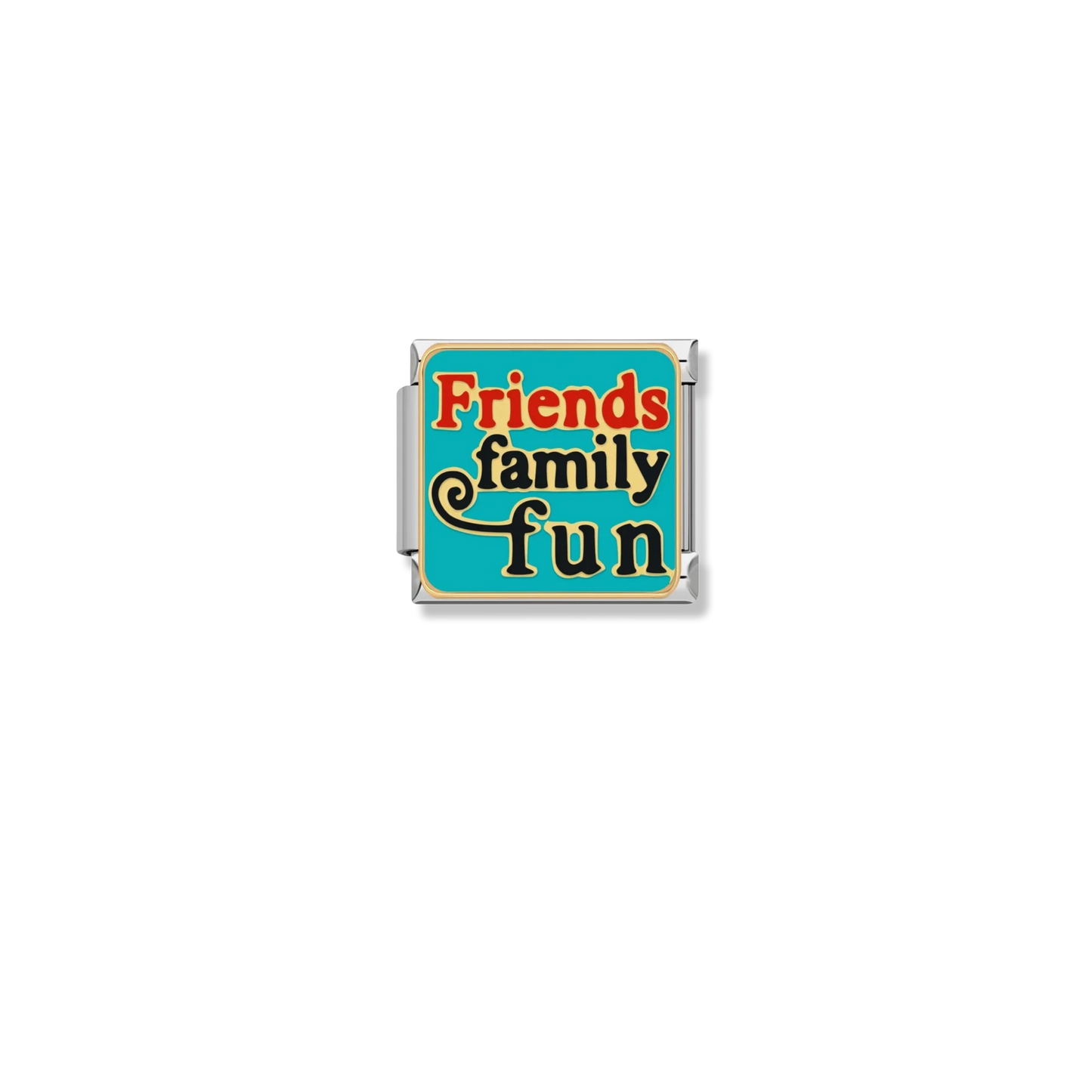 Friends Family Fun - Silver Charm