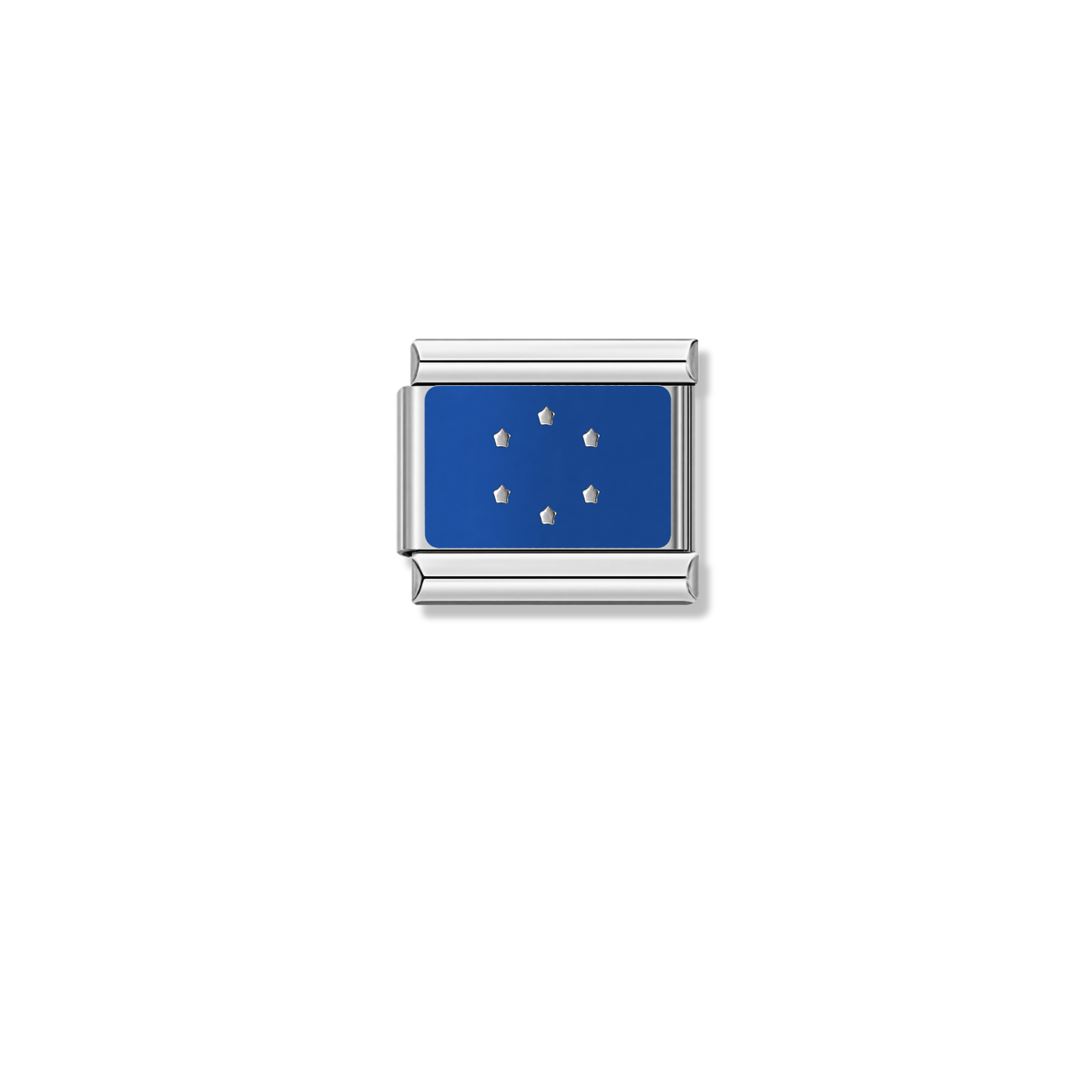 Europe Flag – silver Italian charm by Italycharm