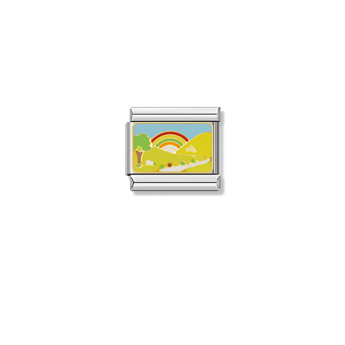 Meadow Dreams – silver Italian charm by Italycharm