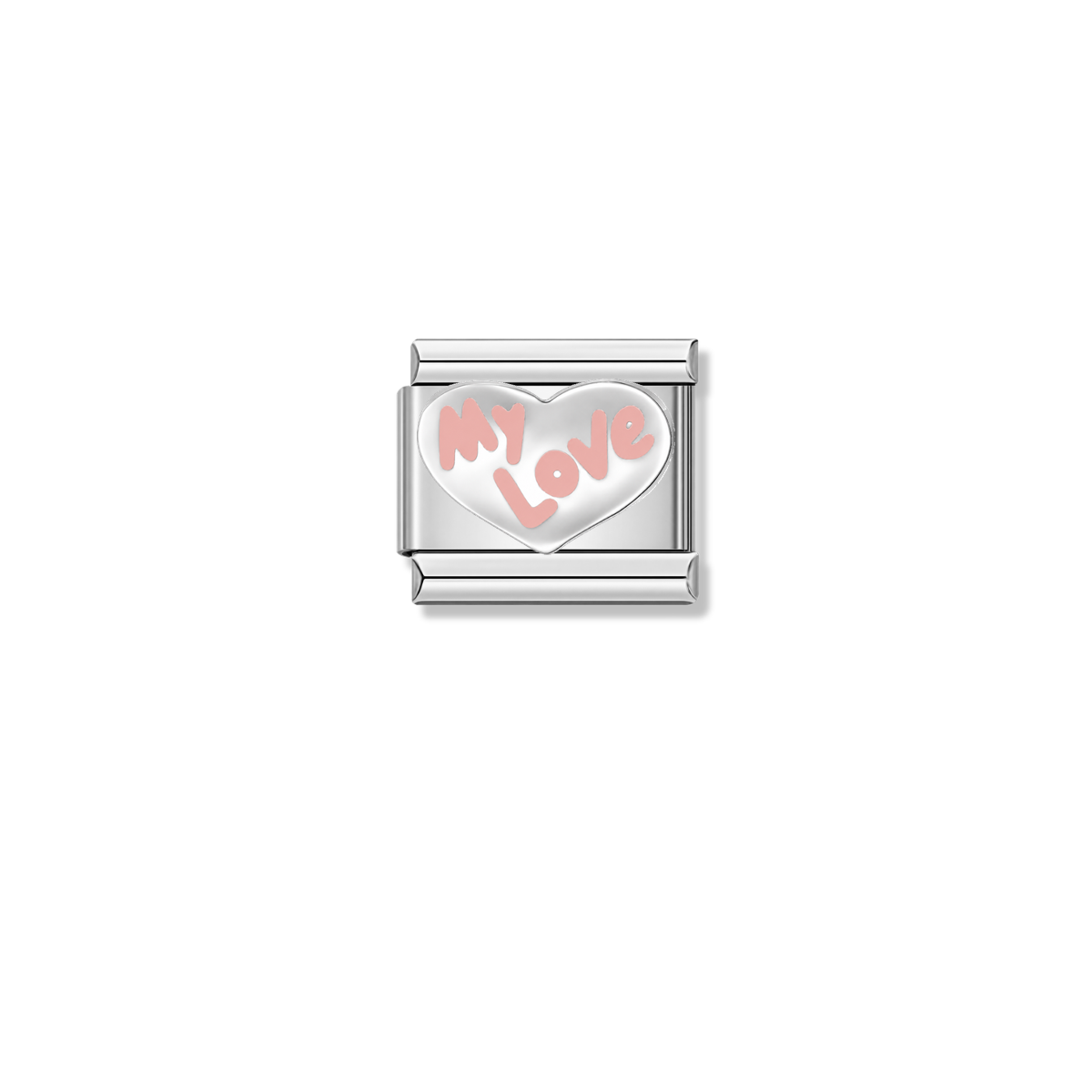My Love – silver Italian charm by Italycharm