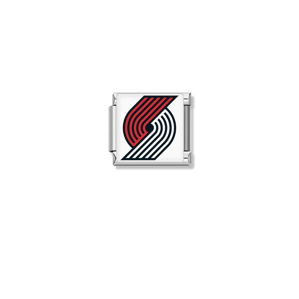 Portland Trail Blazers Logo – silver Italian charm by Italycharm