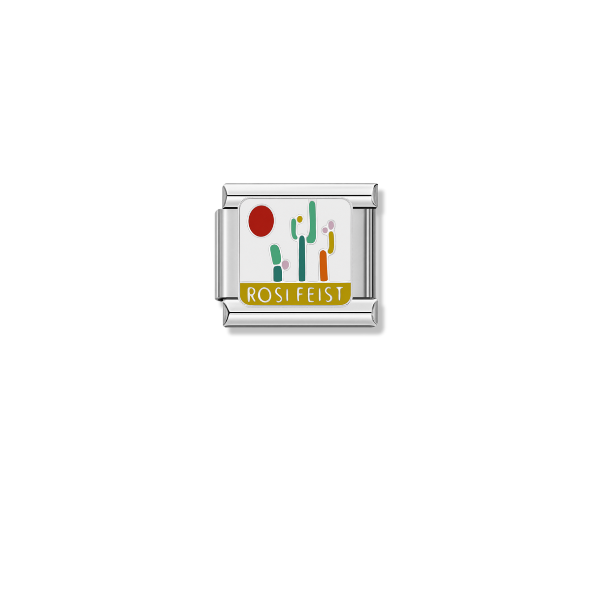 Rosi Feist – silver Italian charm by Italycharm
