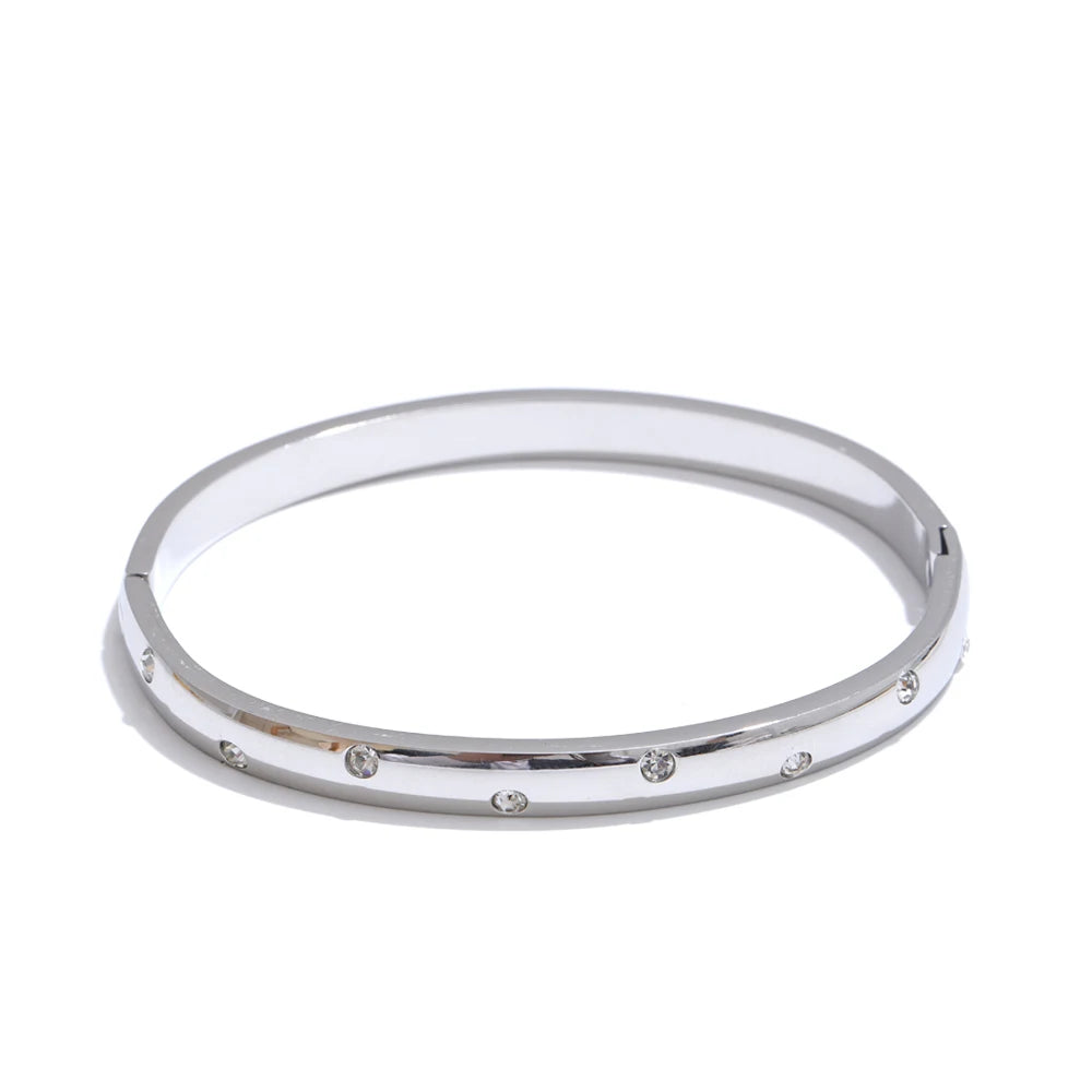Stargaze Scattered Pavé Bangle