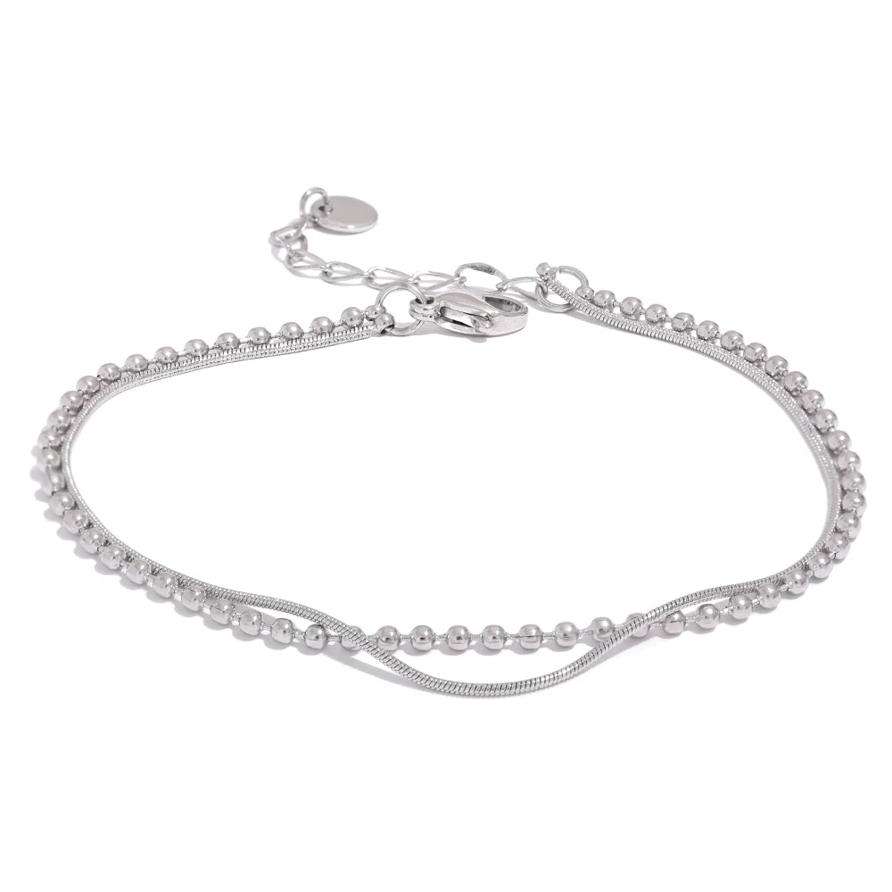 Coastal Double Layer Chain Bracelet