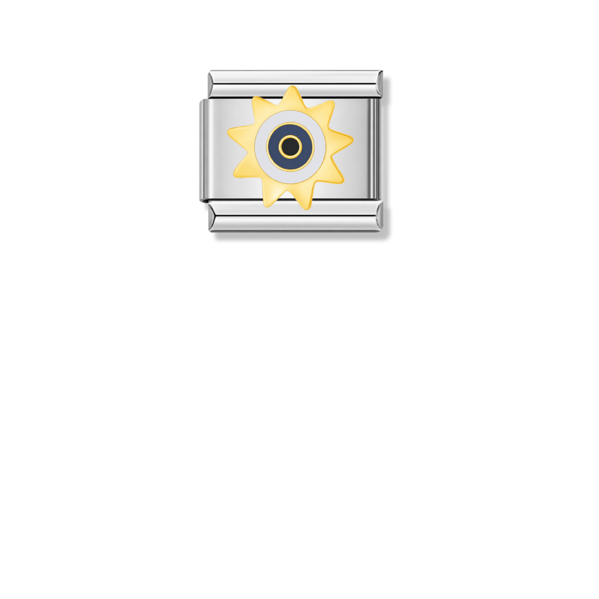 Sun Eye – silver Italian charm by Italycharm