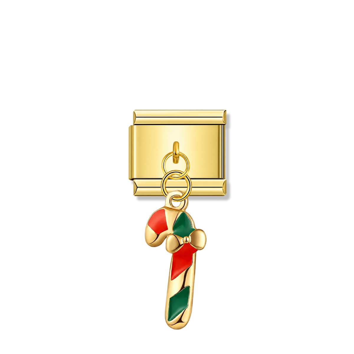 Sugar Twist – gold Italian pendant charm by Italycharm