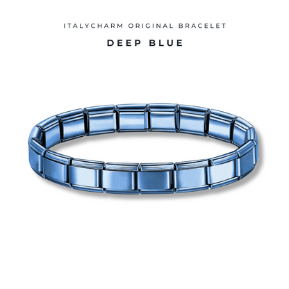 Classic Blue Italian bracelet - Charmris