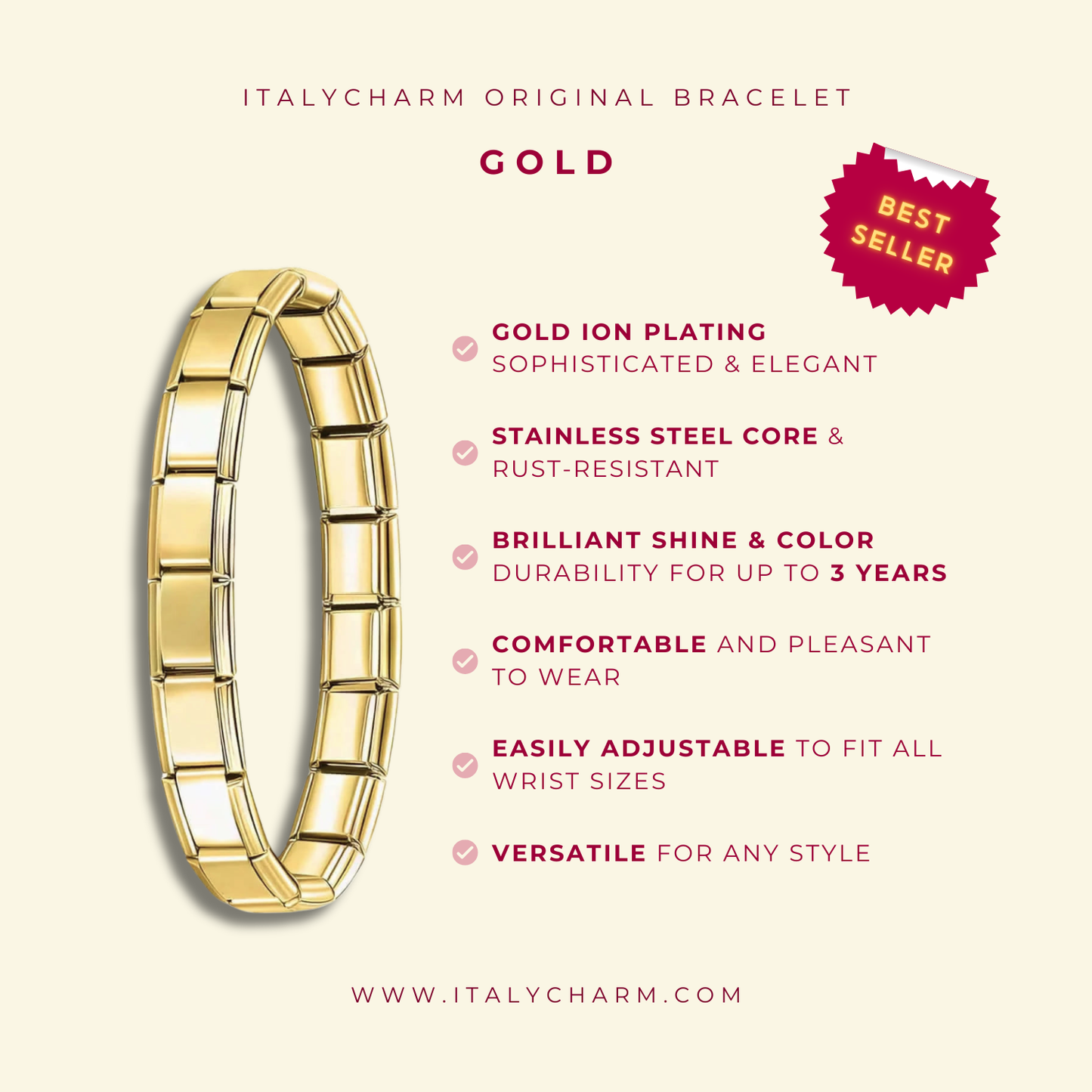 ITALYCHARM original bracelet - Charmris