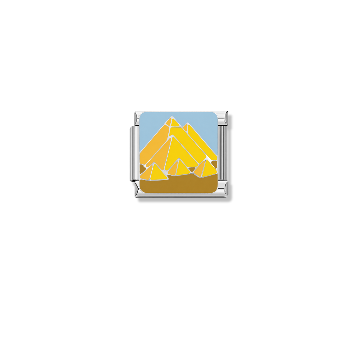 Ancient Wonders – silver Italian charm by Italycharm