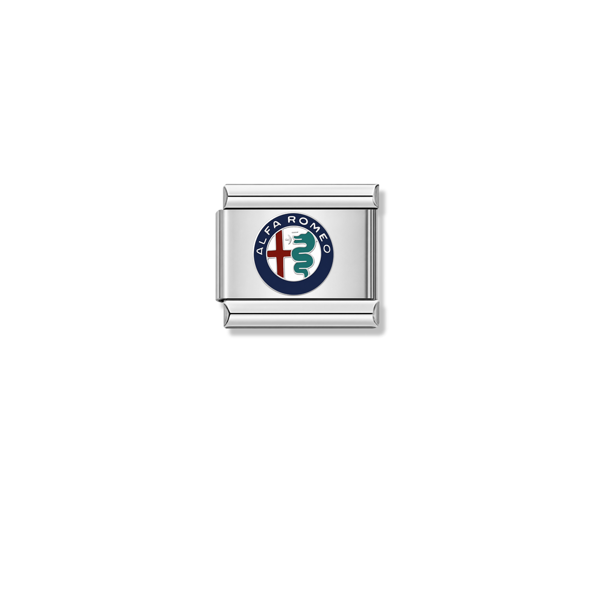 Alfa Romeo – silver Italian charm by Italycharm