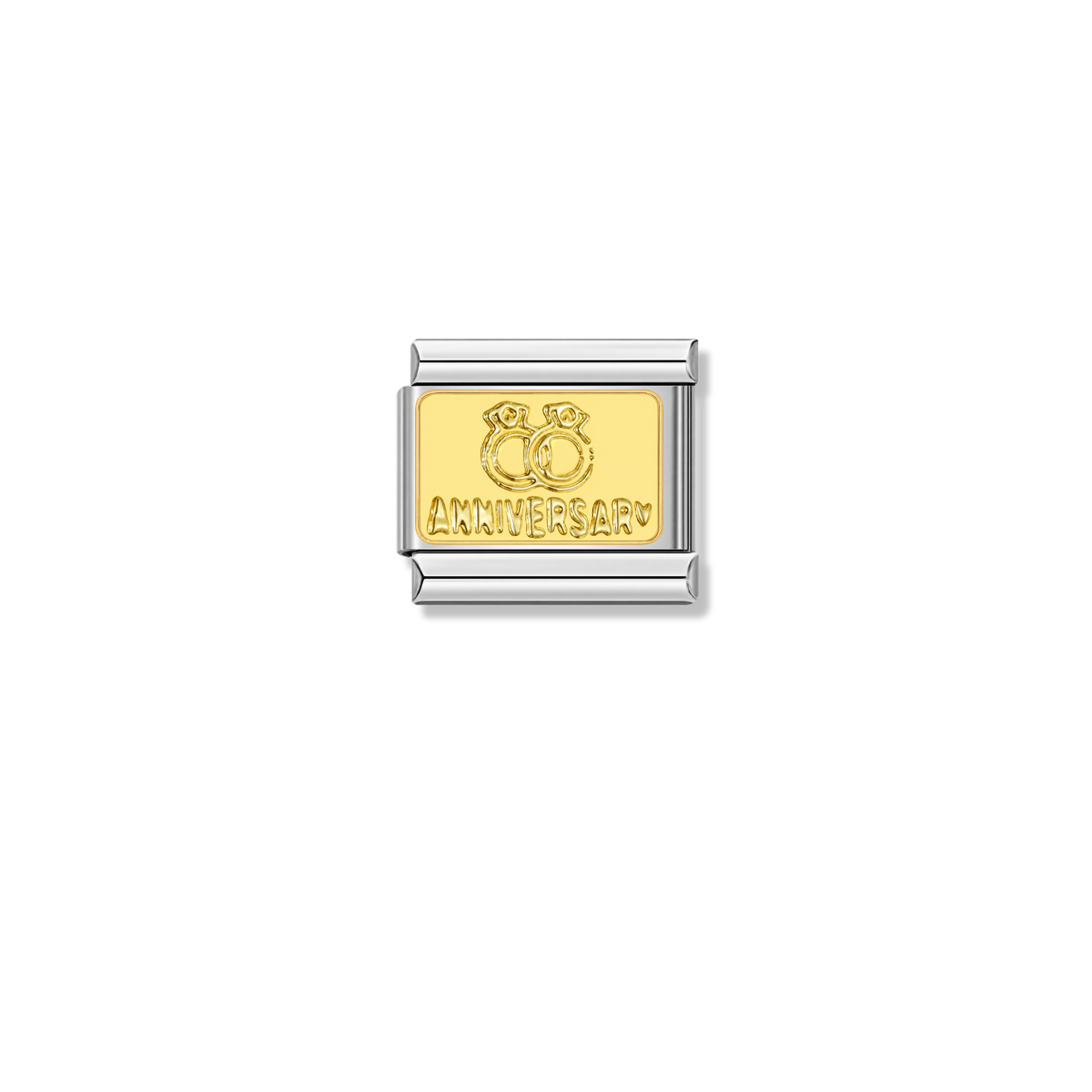 Anniversary Charm – silver Italian charm by Italycharm