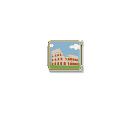 Arena of Legends – silver Italian charm by Italycharm