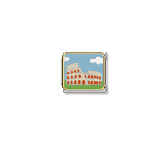 Arena of Legends – silver Italian charm by Italycharm