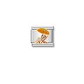 Beach Relax – Silver Italian Charm