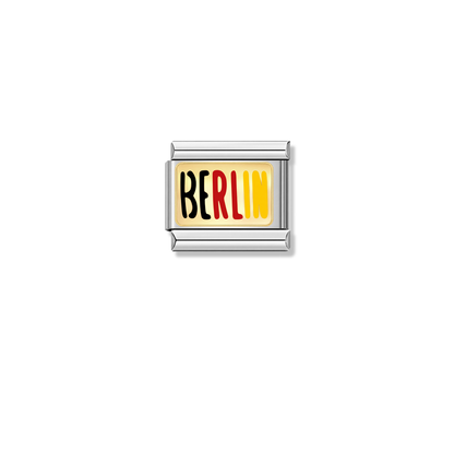 BERLIN – silver Italian charm by Italycharm