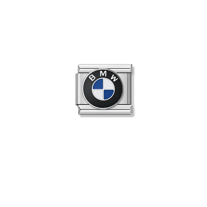 BMW – silver Italian charm by Italycharm