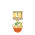 Beach Cocktail – Gold Italian Pendant Charm