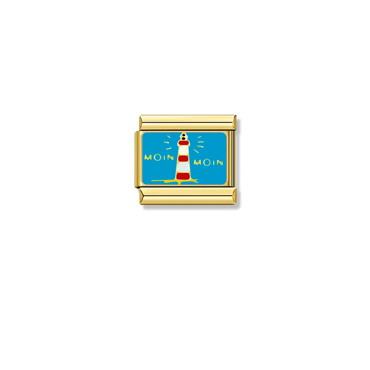 Beacon of Hope – gold Italian charm by Italycharm