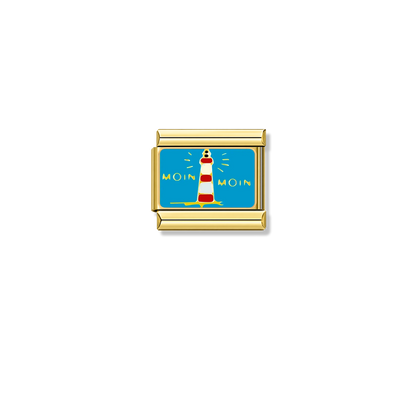 Beacon of Hope – gold Italian charm by Italycharm