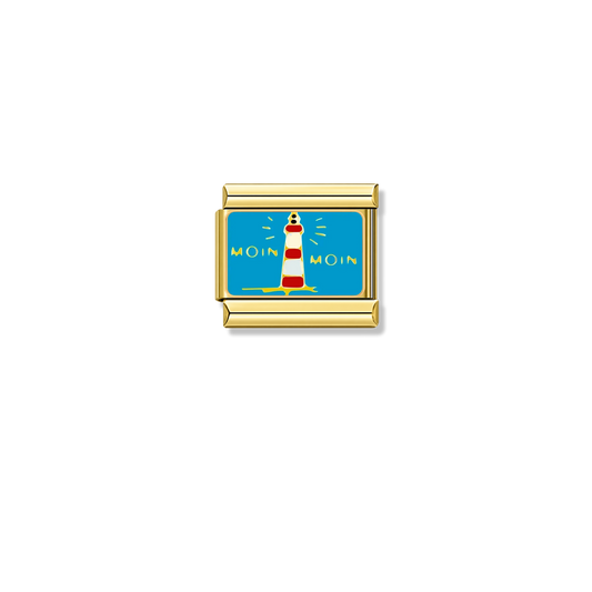 Beacon of Hope – gold Italian charm by Italycharm