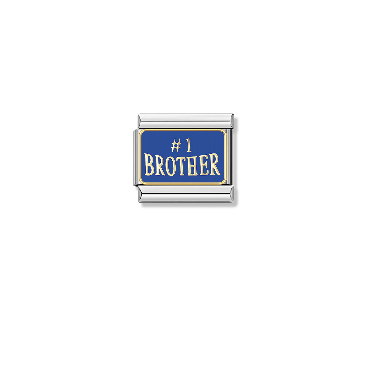 Best Brother – silver Italian charm by Italycharm