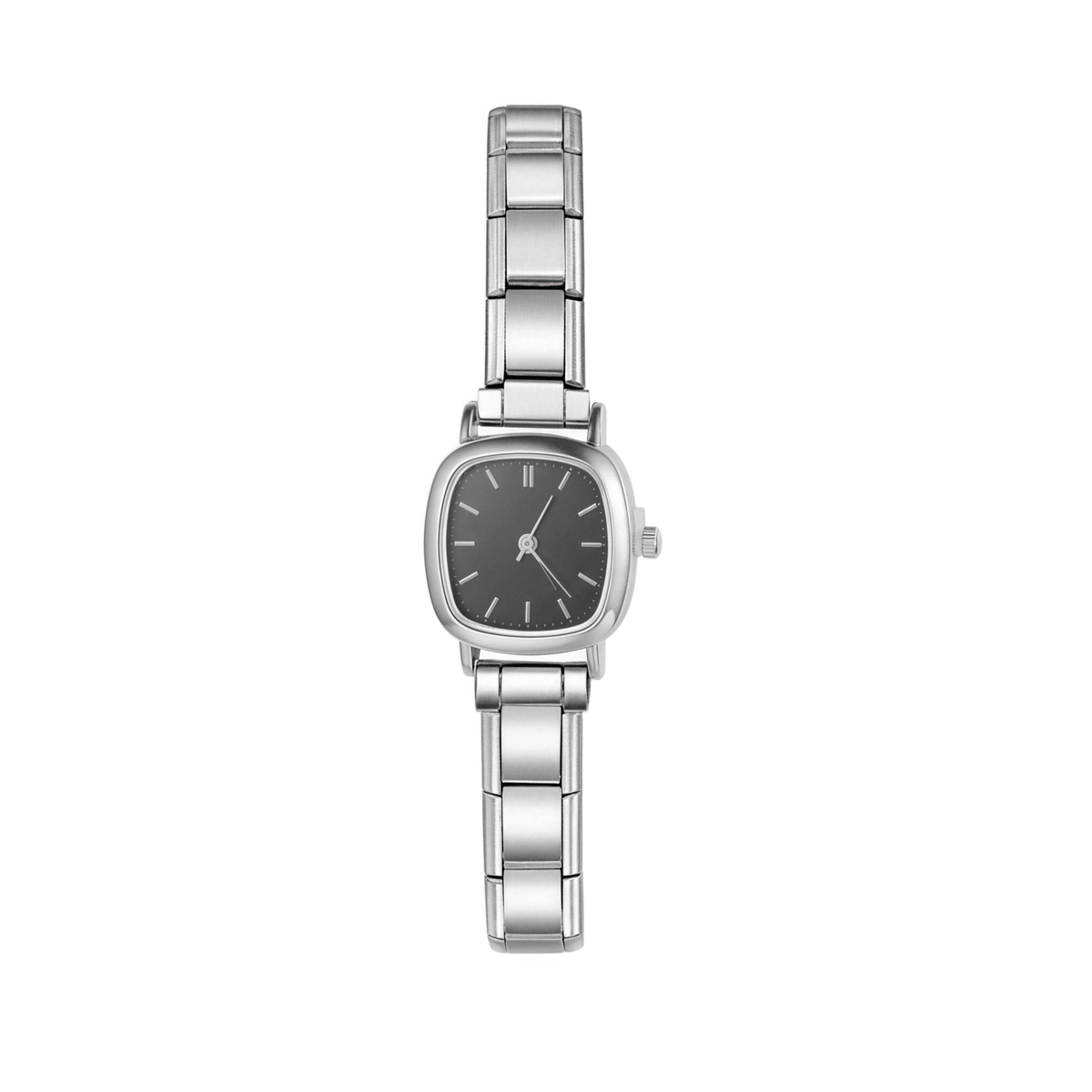 Black Elegance Square Watches – Italian charm watch by Italycharm