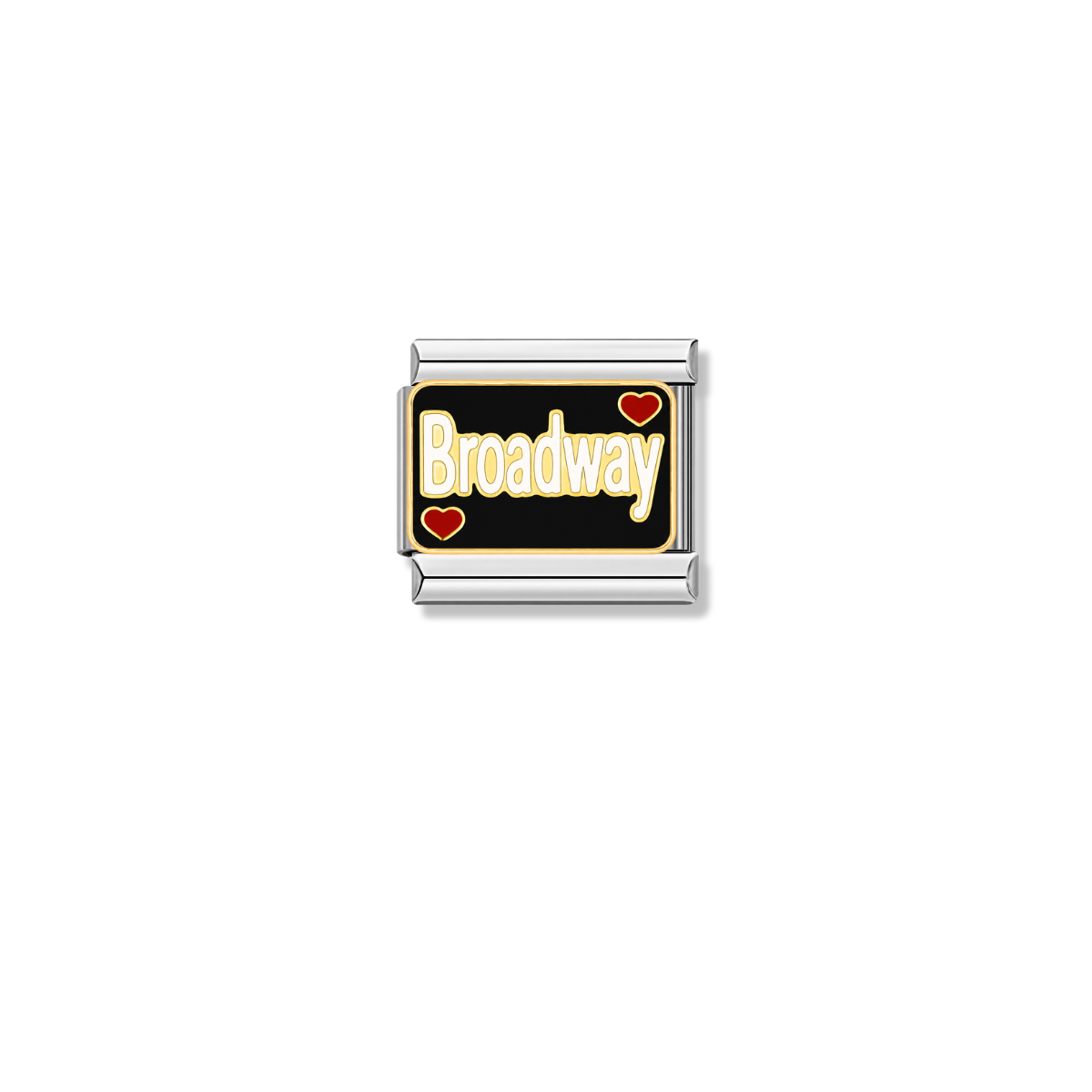 Broadway – silver Italian charm by Italycharm