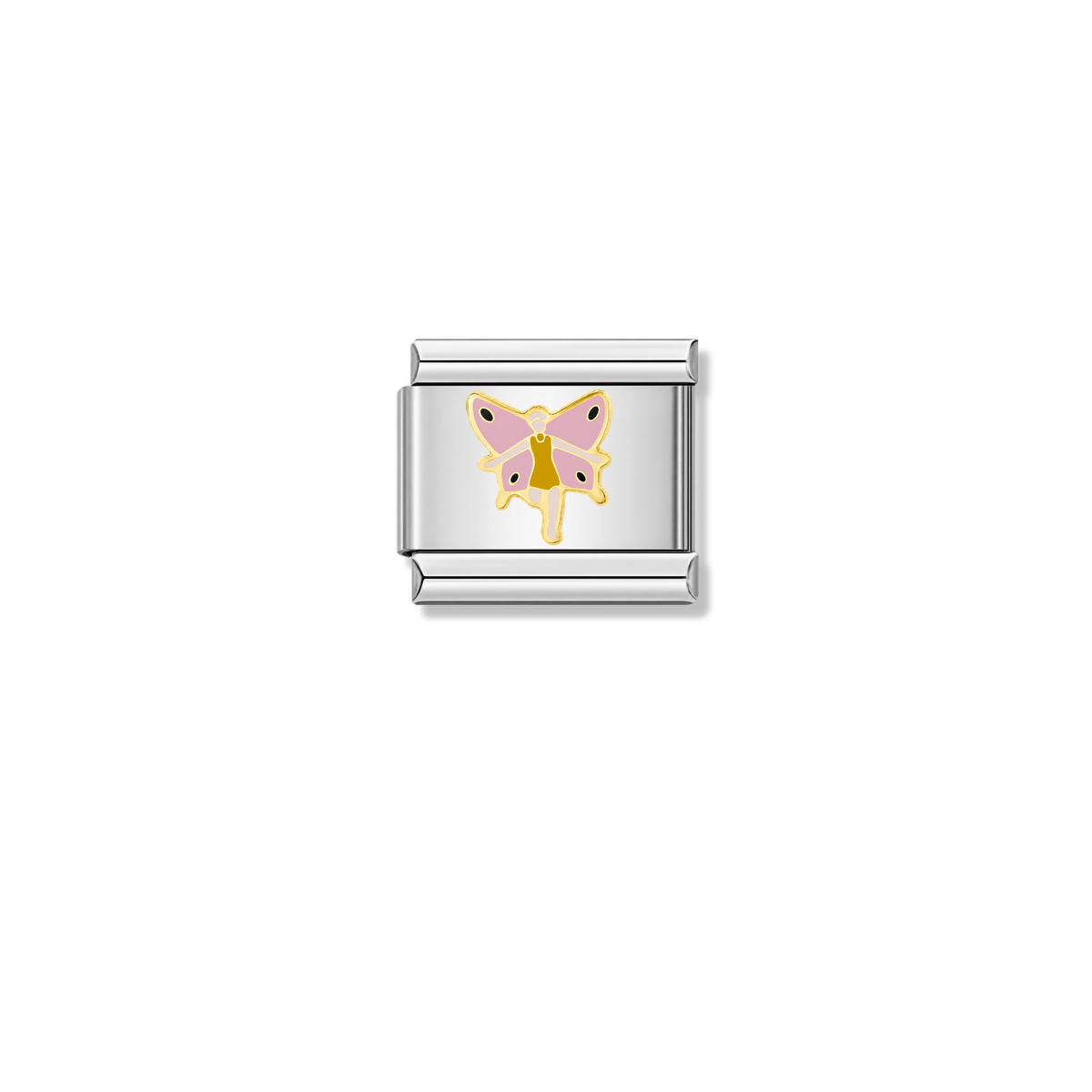 Butterfly Fairy – silver Italian charm by Italycharm