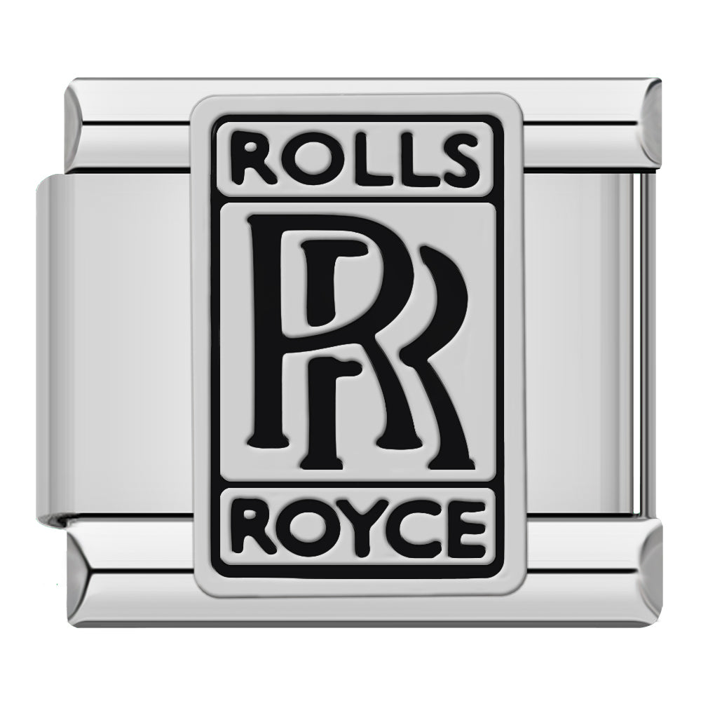 Rolls Royce - Supercar Logo Silver Charm
