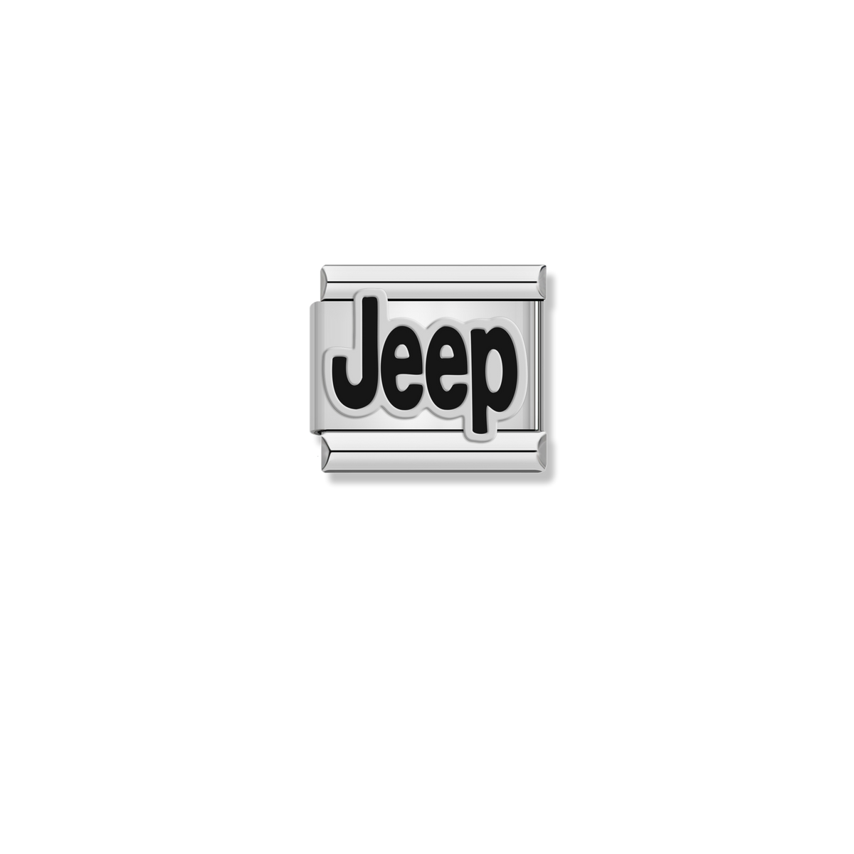 Jeep Logo - Silver Charm